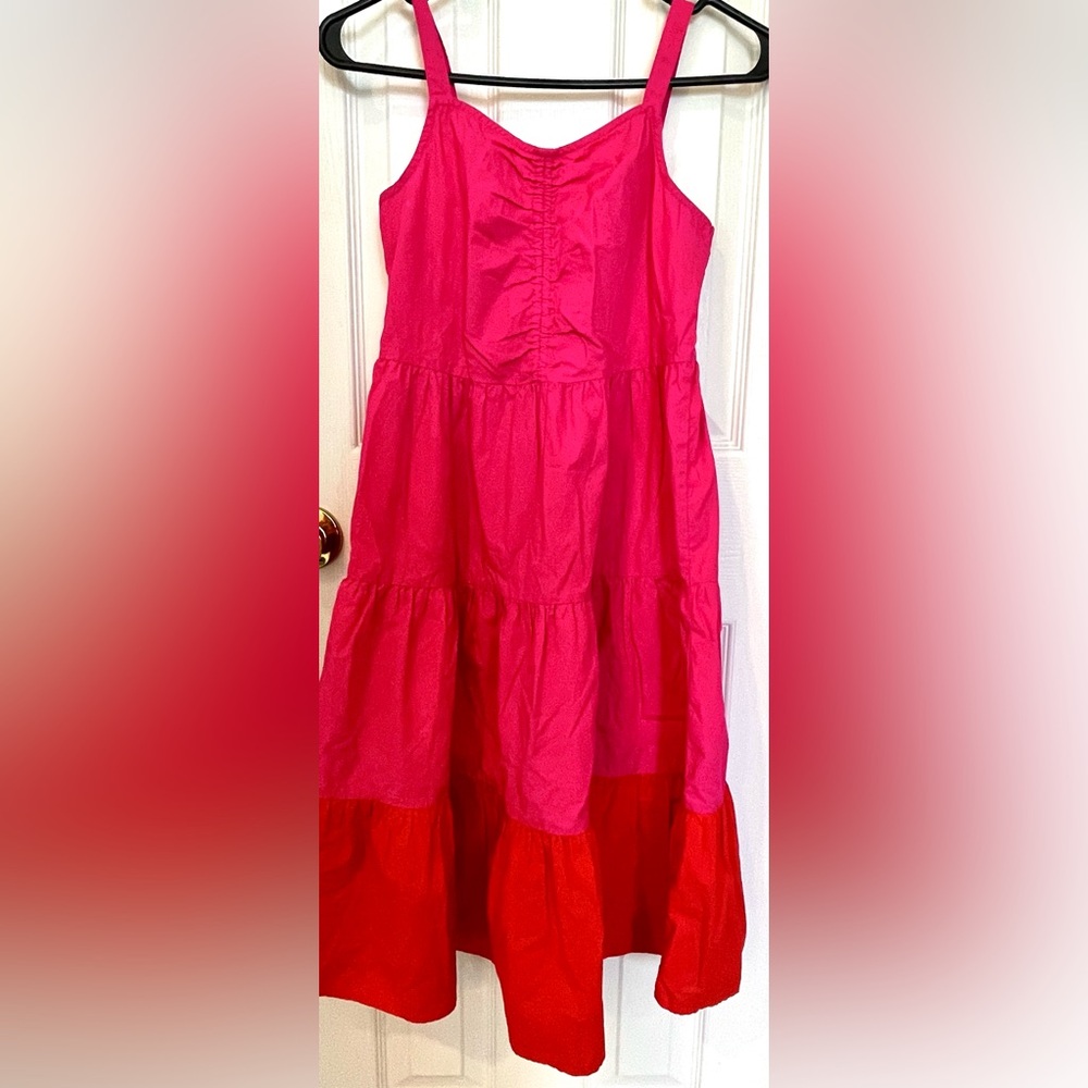 Peyton & Parker Girls size 14 color block summer dress